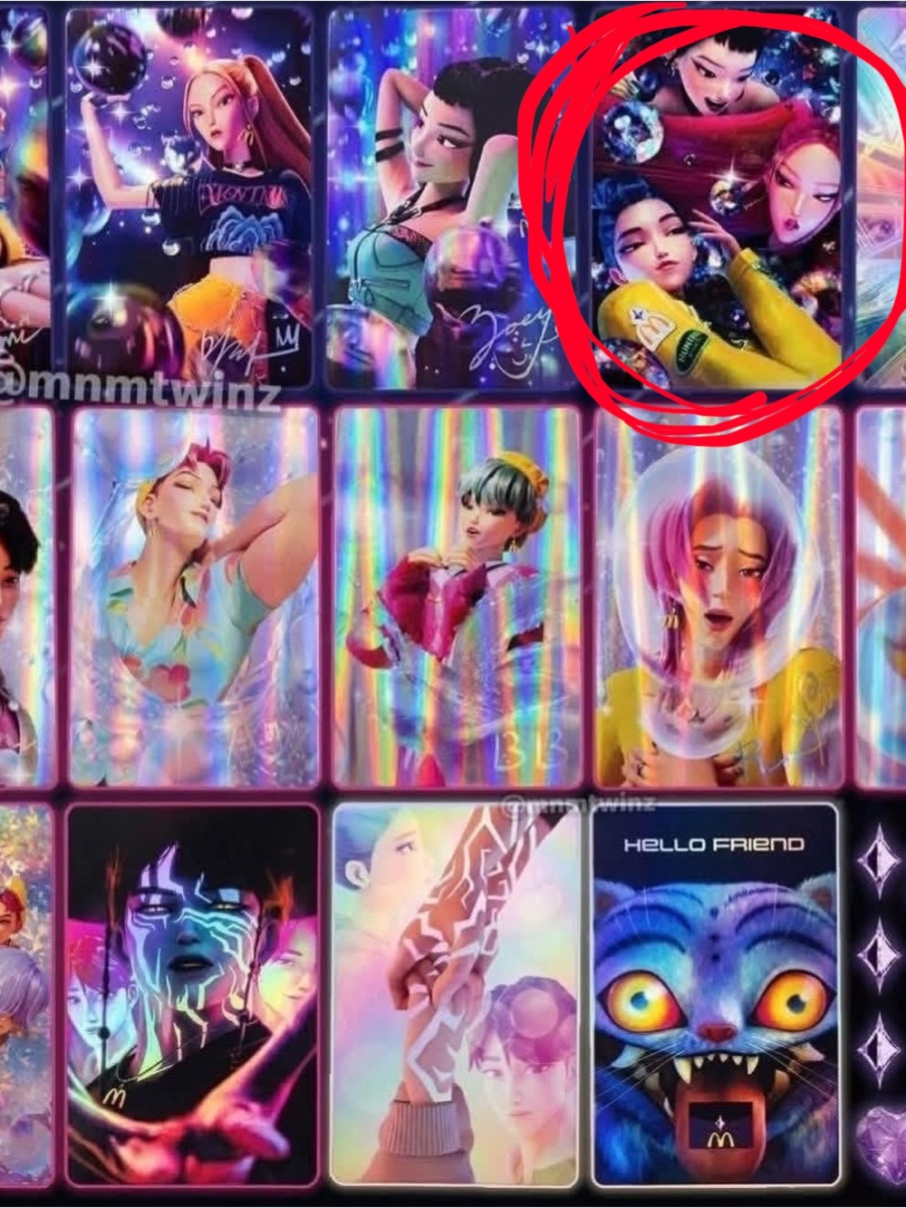K-Pop Demon Hunters Card Huntrix
